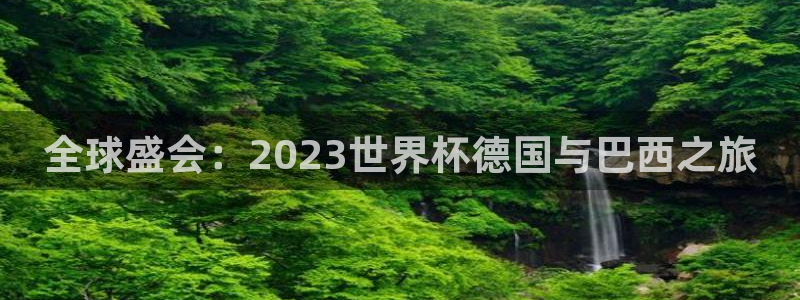 世预赛免费直播入口：全球盛会：2023世界杯德国与巴西之旅