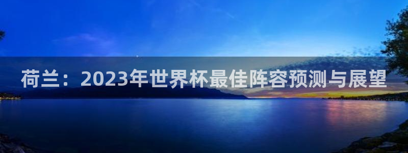 世界杯比赛直播：荷兰：2023年世界杯最佳阵容预测与展望